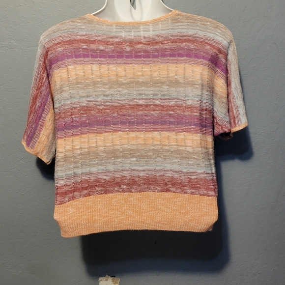TWO-ONE-TWO New York Multi-Color Sweater L - Picture 4 of 5